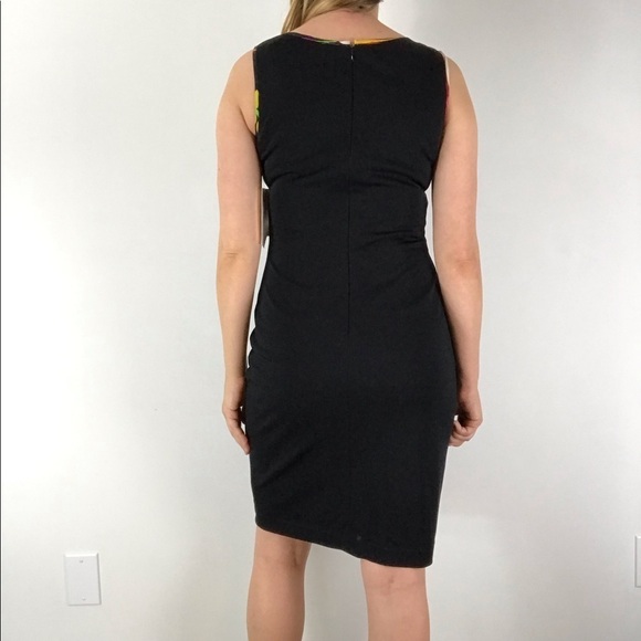 VINTAGE David Meister Black Sleeveless Mini Dress - Picture 5 of 15